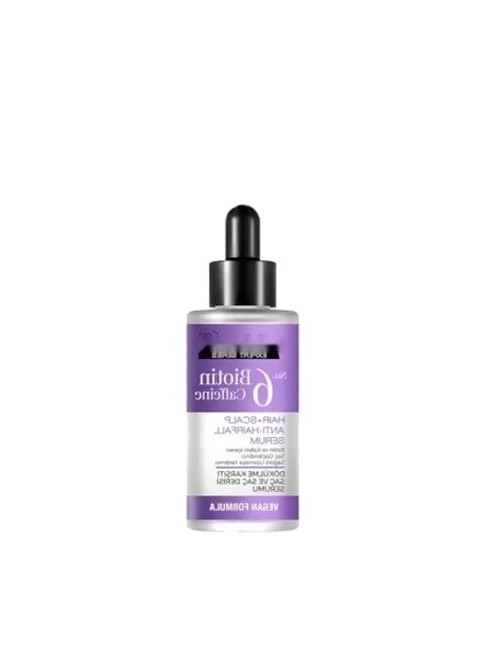 Biotin ve Kafein İçeren 50 ml Dökülme Karşıtı Saç Bakım Serumu ürün görseli 1