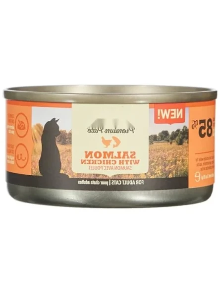 Somonlu ve Tavuklu Premium Pate Konserve Kedi Maması 85 gr ürün görseli 1