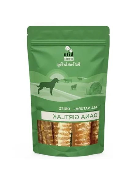Doğal Dana Gırtlak Çiğnemelik Ödül Maması - %100 Organik - 100 gr ürün görseli 1