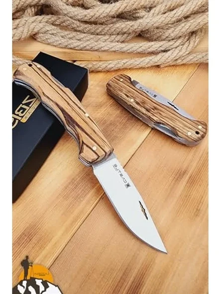 Zeytin Sap Kamp Çakısı Outdoor Piknik Çakısı Bahçe Çakısı (ÇKX-111) ürün görseli 1
