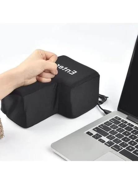 Büyük Yastıklı Enter Tuşu - USB, Ergonomik Tasarım ürün görseli 1