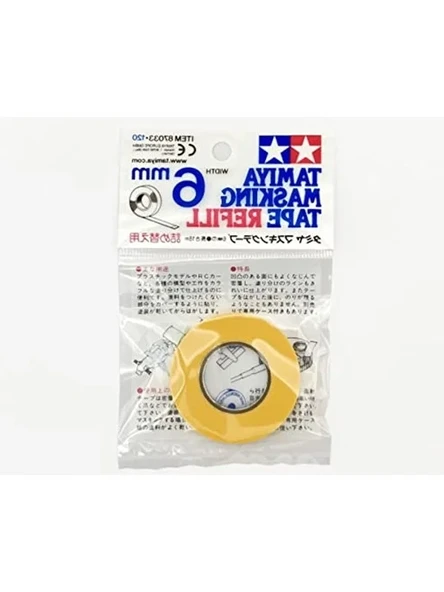 6mm Maskeleme Bandı Yedeği - Pratik ve Kullanışlı ürün görseli 1