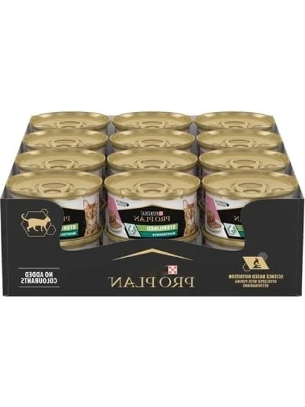 Somon ve Ton Balıklı Konserve Yaş Kedi Maması, 85 g x 24 Adet ürün görseli 1