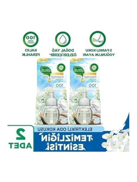 Yedek Oda Kokusu Şişesi, Temizliğin Esintisi ile 2'li Set ürün görseli 1