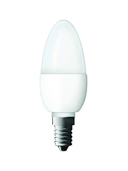 E14 Duy 5.5W Mum Ampul, Sarı Işık, 10.6 x 3.5 cm ürün görseli 1