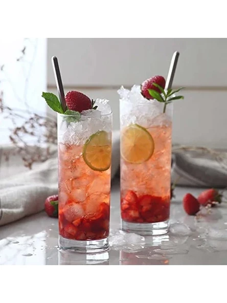 6'lı Long Drink Kokteyl Bardağı Seti, Estetik Tasarım ve Kullanım Kolaylığı ürün görseli 1