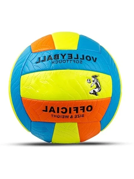 Resmi Boyut No: 5 Dikişli Voleybol Topu, İç ve Dış Mekan Kullanımı için Ideal ürün görseli 1