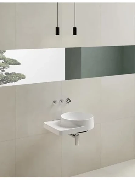 Yuvarlak Lavabo Süzgeci - Universal Krom - Resim 2