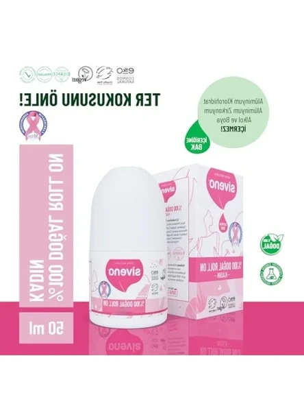 Doğal Kadın Roll-On Deodorant 50 ml - Resim 2