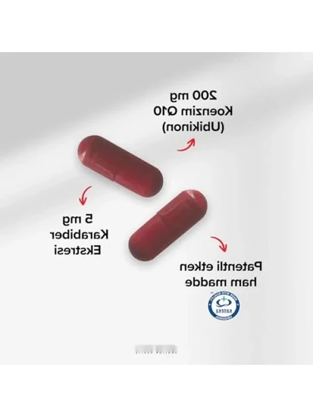 CoQ10 200 Mg 30 Kapsül - Resim 3