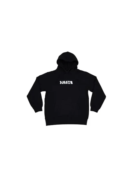 Logo Kapüşonlu Sweatshirt - Siyah, XXL ürün görseli 1