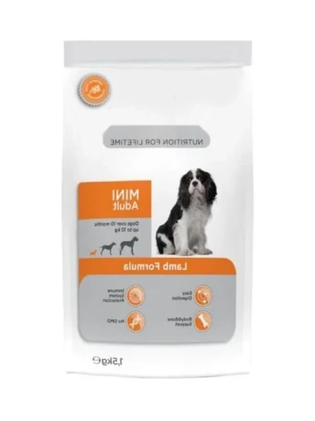 Kuzulu Mini Irk Yetişkin Köpek Maması, 1.5 Kg ürün görseli 1