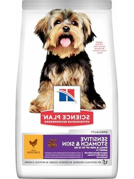 Hassas Mide & Deri İçin Tavuklu Yetişkin Küçük Irk Köpek Maması (1.5 kg) ürün görseli 1