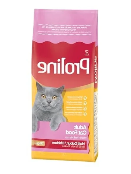 Yetişkin Kedi Maması 15 Kg - Tavuk ve Mineraller İçerir ürün görseli 1