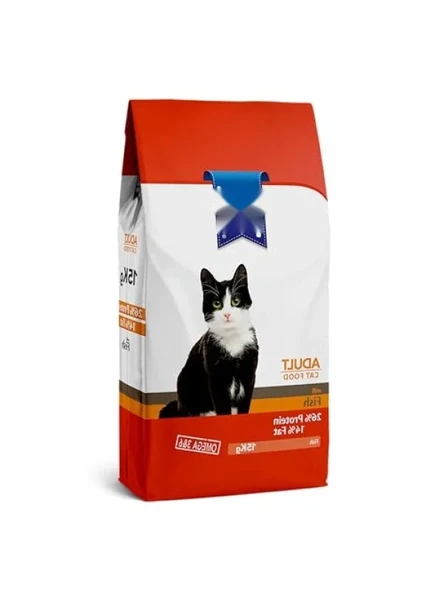 Balıklı Yetişkin Kedi Kuru Maması - 15 Kg ürün görseli 1
