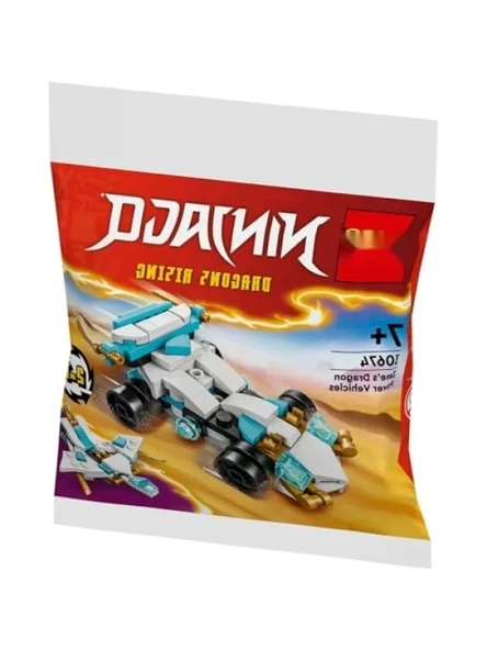 Ninjago Temalı Yapım Seti - Zane'nin Ejderha Gücü Araçları ürün görseli 1
