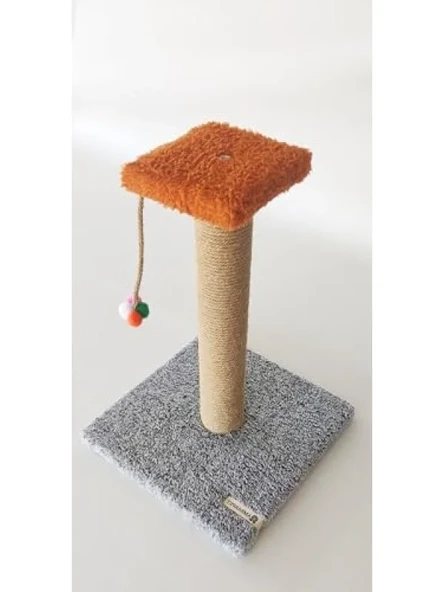 Tek Katlı Gri Kedi Tırmalama Tahtası ürün görseli 1