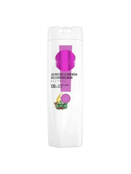 Nemlendirici Etkili Şampuan - Avokado ve Castor Oil (400 ml) ürün görseli 1