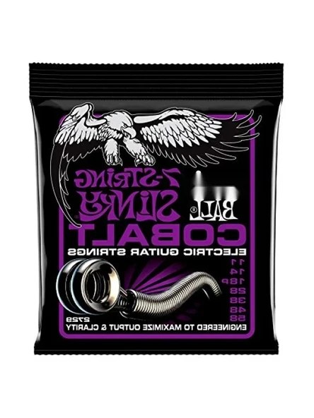 Kobalt 7 Telli Elektro Gitar Telleri - Ölçü 11-58, Gelişmiş Ses Performansı ürün görseli 1