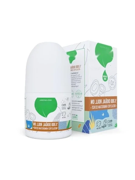 %100 Doğal Hindistan Cevizli Vegan Roll On Deodorant, 50 ml ürün görseli 1