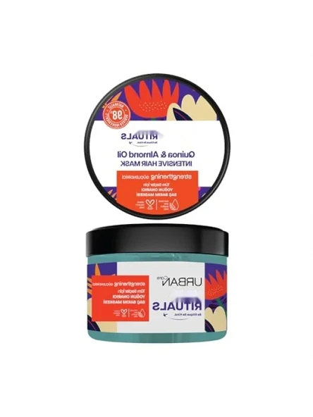 Vegan Kinoa ve Badem Yağı İçeren Saç Bakım Maskesi - 230 ml ürün görseli 1