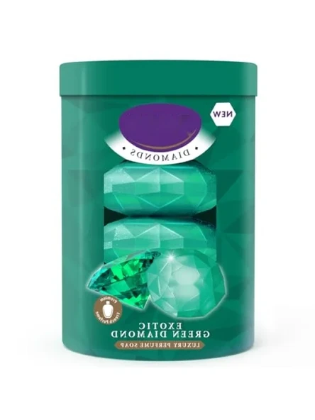 Premium Görünümlü Elmas Şeklinde Sabun - 90 Gram x 4 ürün görseli 1