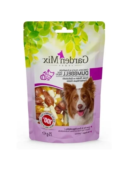 Tavuk, Ördek ve Balkabaklı Köpek Ödülü, 75 Gr ürün görseli 1