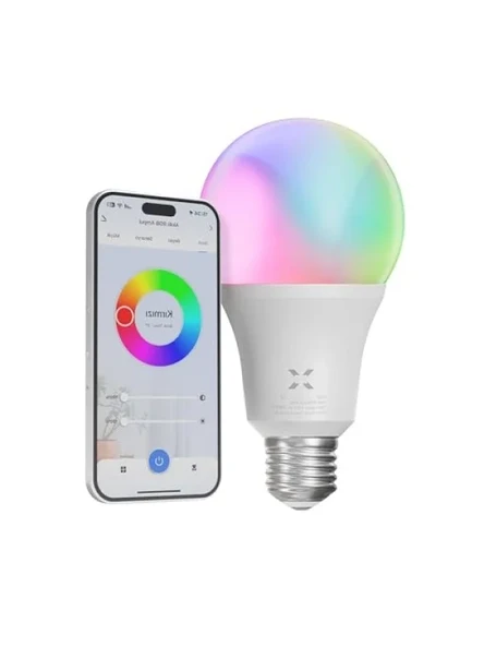 Akıllı Wi-Fi RGB LED Ampul, Mobil Uygulama ile Kontrol Edilir ürün görseli 1