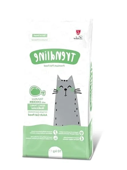 Renkli Taneli Tavuklu Yetişkin Kedi Maması - 10 Kg ürün görseli 1