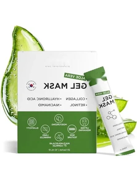 Aloe Vera Jel Maske 20'li Paket ürün görseli 1