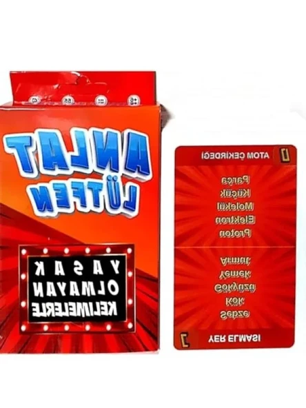 Eğlenceli Kelime Anlatma Oyunu - 55 Çift Yönlü Kart ürün görseli 1