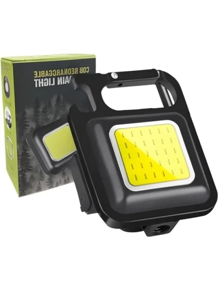 Taşınabilir Mini LED Fener - Çok Fonksiyonlu, Şarj Edilebilir ürün görseli 1
