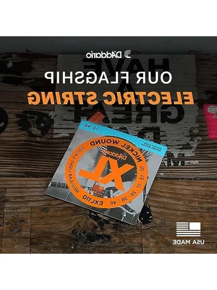 Yüksek Kaliteli Elektro Gitar Tel Seti, 9-42 - Resim 3