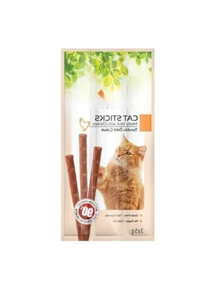 Tavuklu Kedi Stick Ödül - 3'lü Set ürün görseli 1