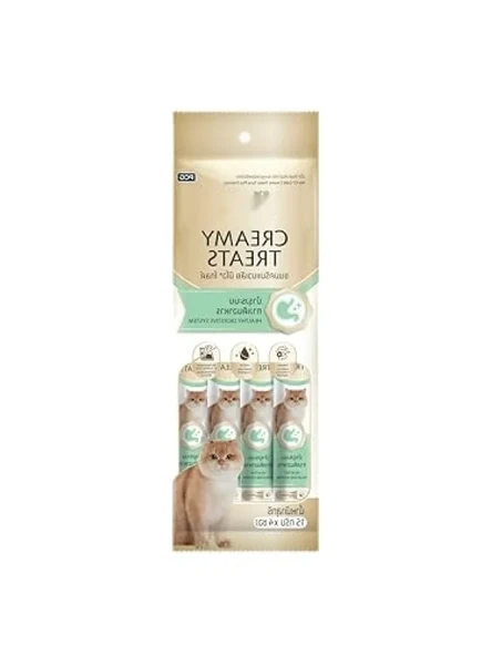 Kremalı Ton Balığı ve Taurin İçeren Kedi Ödülü, 4 x 15 gr ürün görseli 1