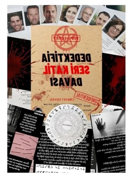 Cinayet Çözme Oyunu - Dedektif Temalı ürün görseli 1
