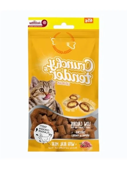 Crunchy Tavuklu Prebiotik Destekli Kedi Ödül Maması - 65 g ürün görseli 1