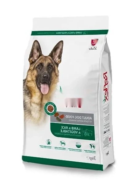 Kuzu Etli & Pirinçli Yetişkin Köpek Maması, 3 kg ürün görseli 1