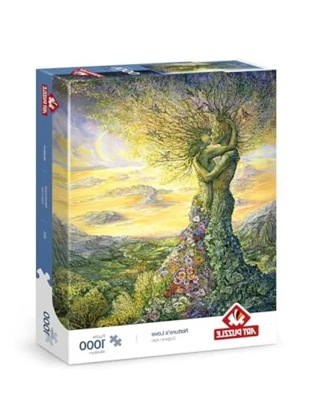 Doğanın Aşkı Temalı 1000 Parça Yüksek Zorluk Seviyesinde Puzzle ürün görseli 1