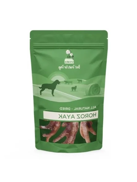 %100 Doğal ve Glutensiz Horoz Ayak Çiğnemelik Ödül Maması 100 gr ürün görseli 1