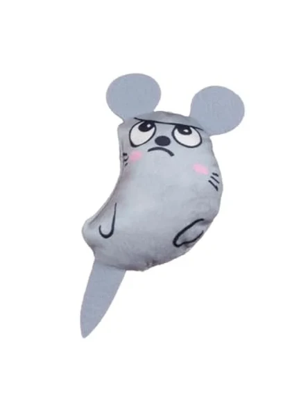 Peluş Kedi Oyuncağı Catnipli Gri ürün görseli 1