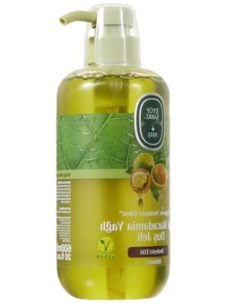 Doğal Macadamia Yağlı Duş Jeli - 600 ml - Resim 3
