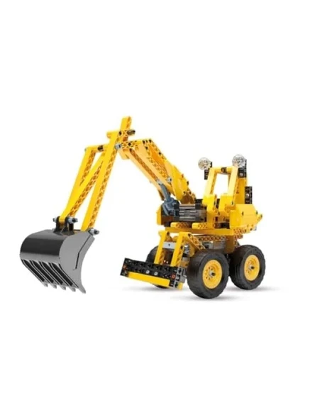 Eğitici Mekanik Buldozer Yapım Seti - Resim 2