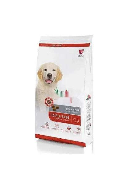 Biftek ve Pirinçli Yavru Köpek Maması 15 Kg ürün görseli 1