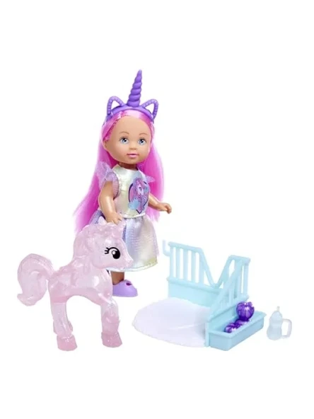 Unicorn Figürü ve Ahır ile Evi Seti - Sevimli Aksesuarlar ile Eğlence ürün görseli 1