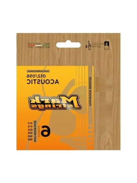 12-56 Ölçüde Phosphor Bronze Akustik Gitar Teli ürün görseli 1