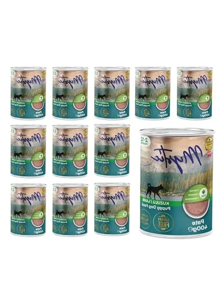 Yavru Köpek Kuzulu Pate – 400 Gr x 12 Adet ürün görseli 1