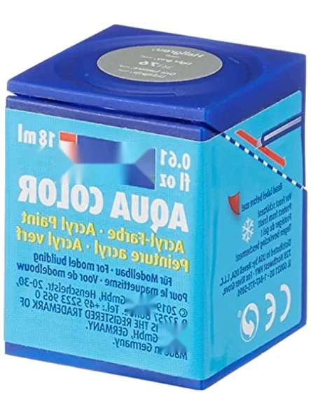 Açık Gri Mat Su Bazlı Maket Boyası ürün görseli 1