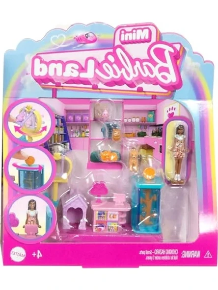Mini Bebek ve Oyun Seti, Evcil Hayvan Butiği ile Eğlenceli Oyun Alanları ürün görseli 1