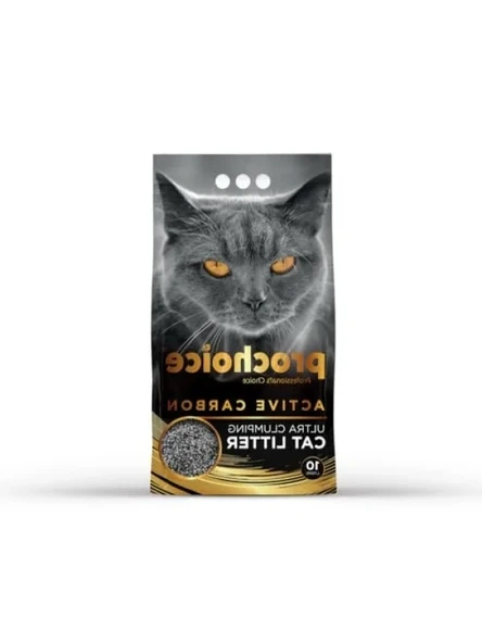 Aktif Karbon Bentonit Kedi Kumu 10 lt ürün görseli 1